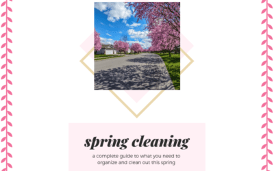 Tips to Organize Your Home this Spring